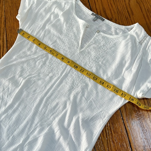 Wit & Wisdom white sleeveless blouse. Size XS.  Great condition. - Picture 5 of 11